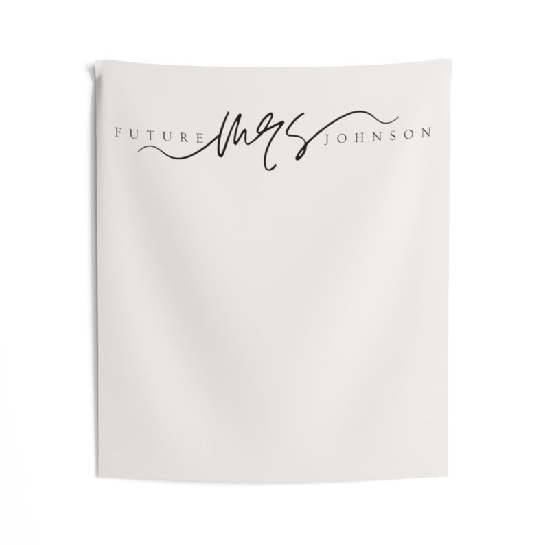 Modern Future Mrs Bridal Shower Backdrop From Miss to Mrs - Etsy