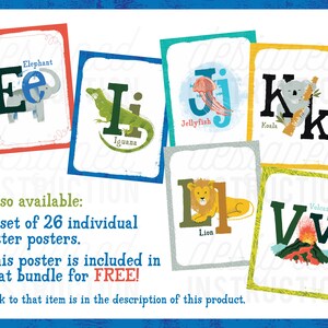 Alphabet Poster, Classroom Decor, Classroom Alphabet, Classroom Decor ...