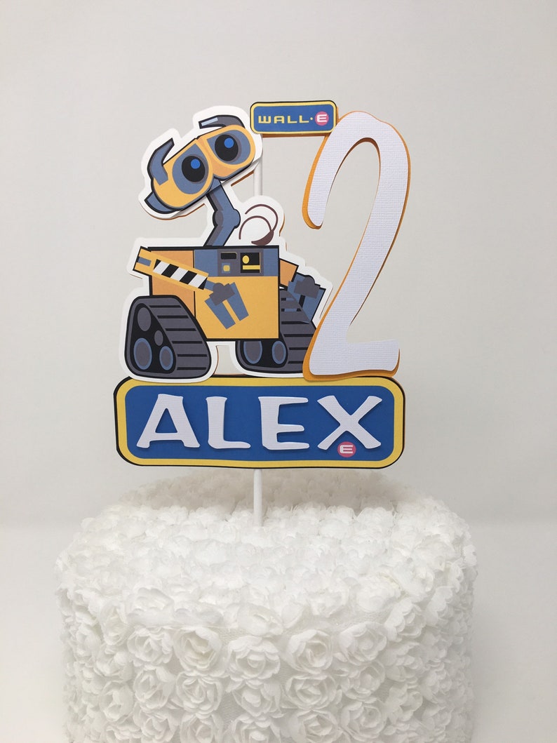 WallE Happy Birthday Banner Etsy