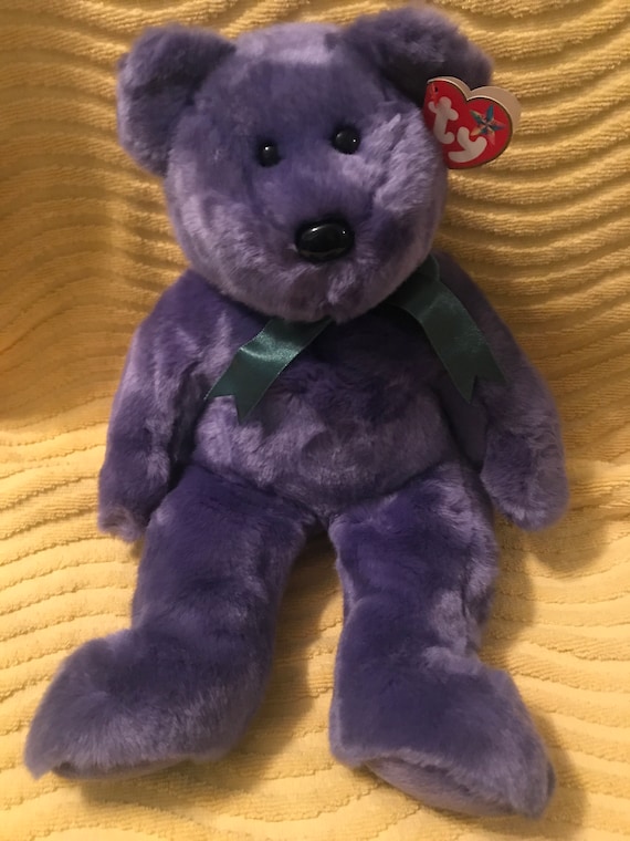 employee bear beanie baby
