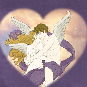 Limited Edition 14 / Eros & Psyche / Greek Mythology / Classical / Romance / Love / Desire / History / Art / Metamorphoses / Apuleius