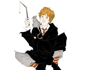 Magicien / Magie / Autocollant / Vinyle / Imperméable / Décalcomanie / Fan Art /