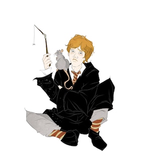 Wizard / Magie / Sticker / Vinyl / Waterdicht / Sticker / Fanart /