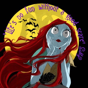 Limited Edition 10 / Spooky Inspo: S / Print / Fan Art / Halloween / Goth / Nerdy / Geeky