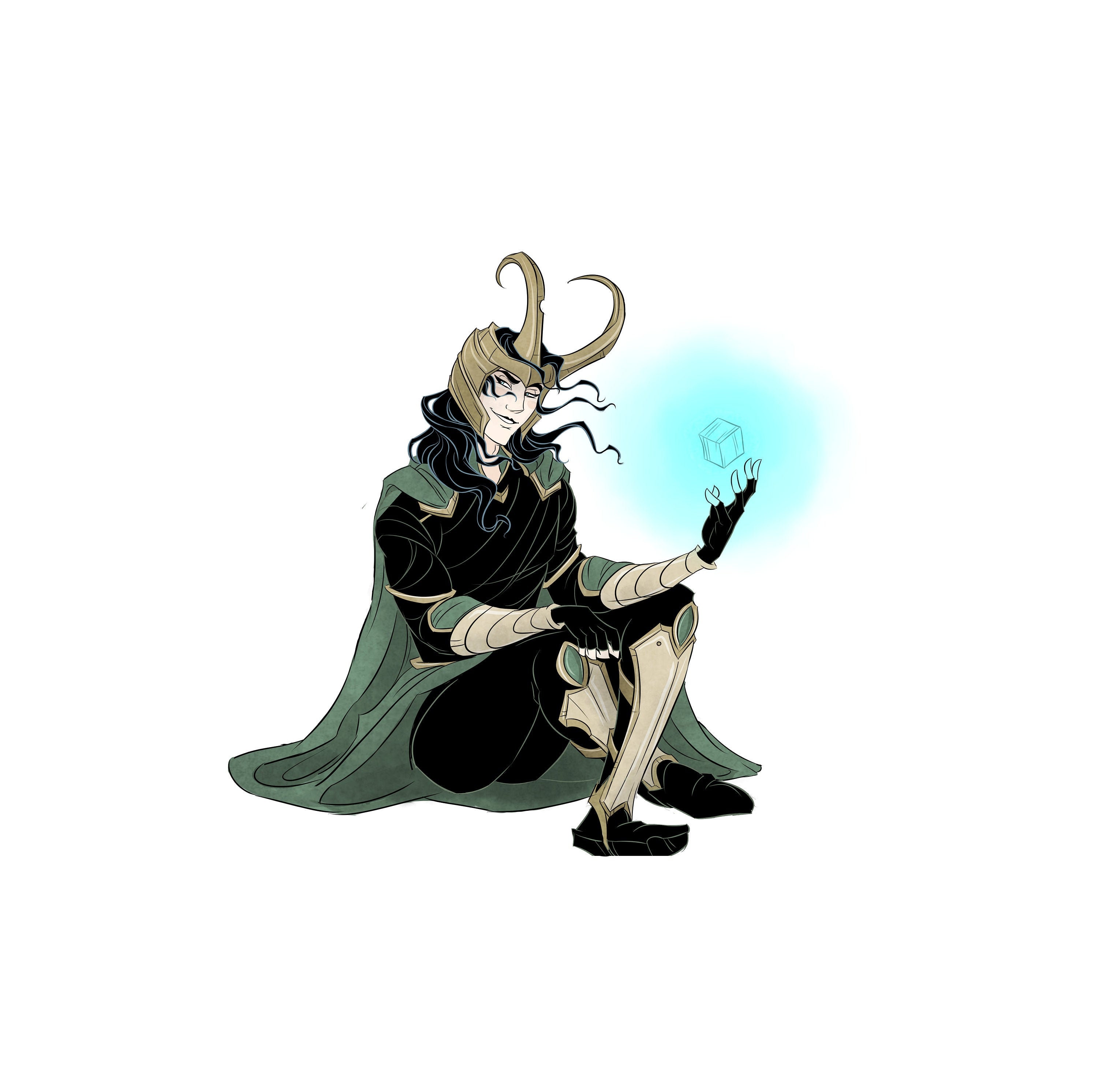 loki sticker vinyl waterproof decal fan art marvel etsy hong kong