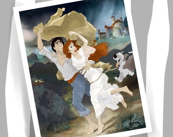 リトルマーメイド / アリエル / エリック / ディズニー / ファンアート