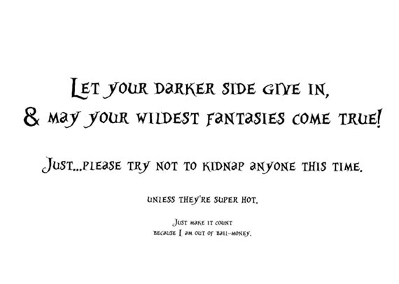 Phantom / Phantom of the Opera / Birthday / Bookish / Card / Funny
