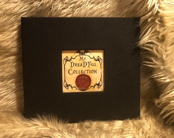 Customizable Album for Print collectors / Limited Editions / DreaD / 8x8 size prints / goth / gothic / spooky / goblins / goblin