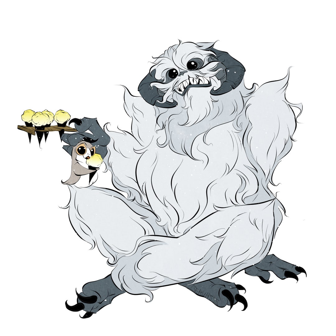 Wampa / Sticker / Vinyl / Waterproof / Decal / Fan Art