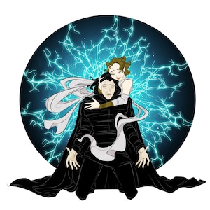 Reylo Light Side / Sticker / Vinyl / wasserfest / Aufkleber / Kylo Ren / Rey / Skywalker / Jedi / Sith / Star Wars / Disney / Romanze / Nerdy