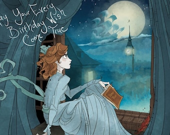 ウェンディ / ピーターパン / 誕生日 / カード / 挨拶 / 誕生日