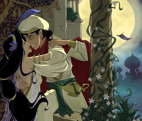 アラジン / ジャスミン / ディズニー / ファンアート / 美術史