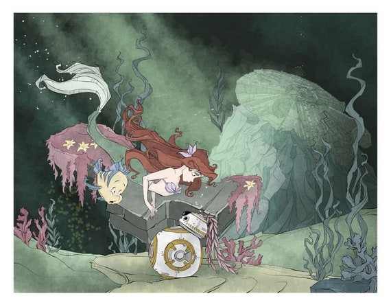 ariel under the sea carriage