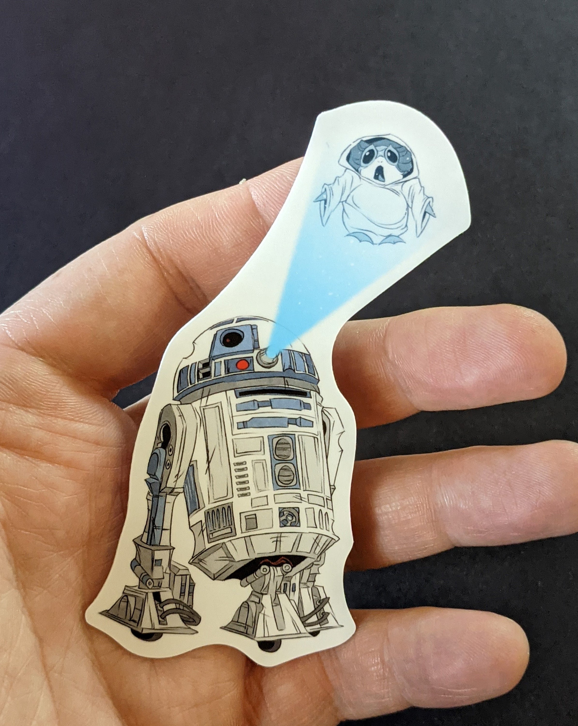 R2 Sticker R2-D2 / Sticker / Vinyl / Waterproof / Decal / Fan Art / Star Wars ...