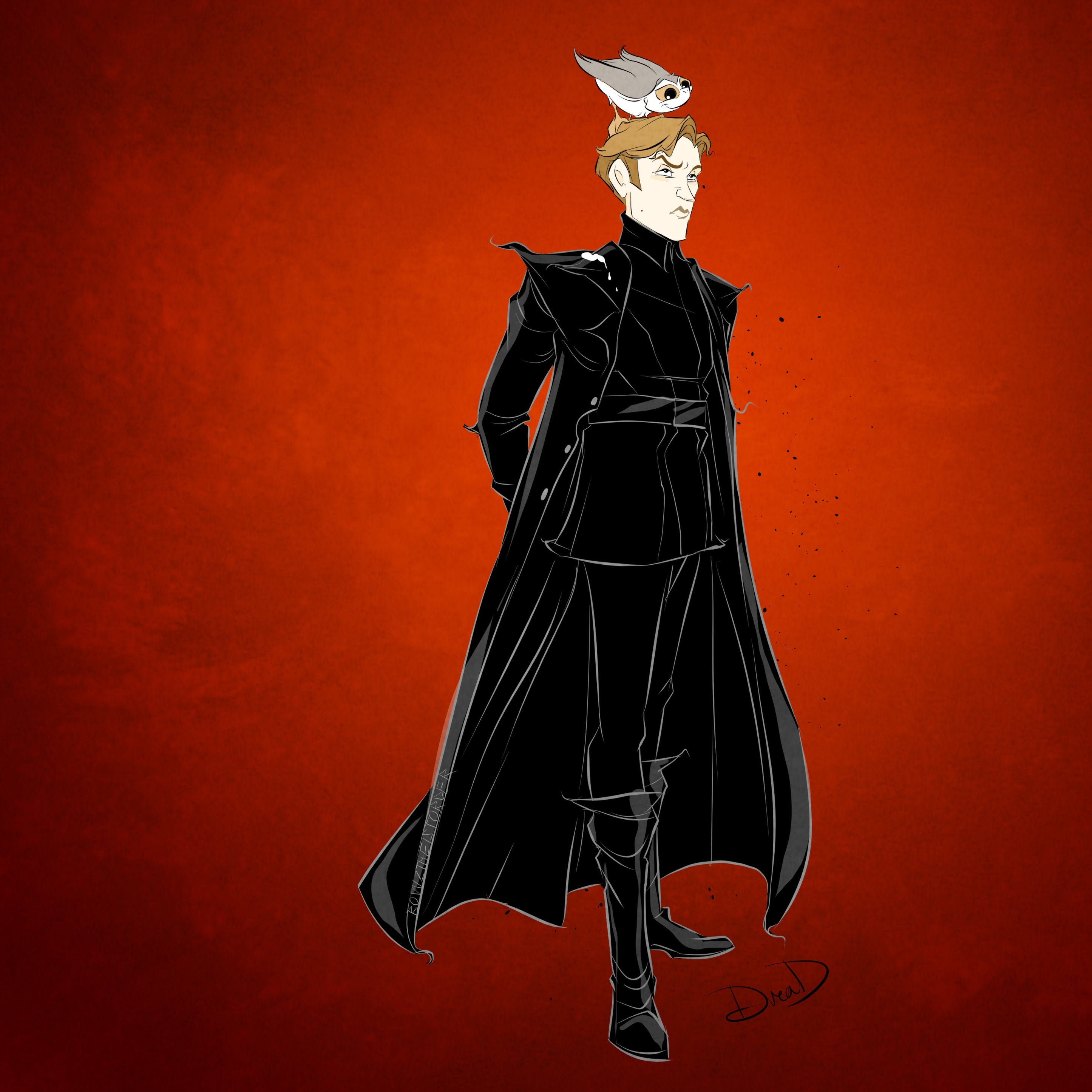 Limited Edition 16 / General H / Fan Art / Print / First Order / Dark Side / Geeky / Nerdy / Villain / Ruthless