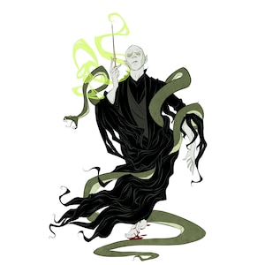 Sticker / Vinyl / Waterdicht / Decal / Fan Art / Wizard / Heks / Magie / Geeky / Nerdy / Spell / Wandaad /