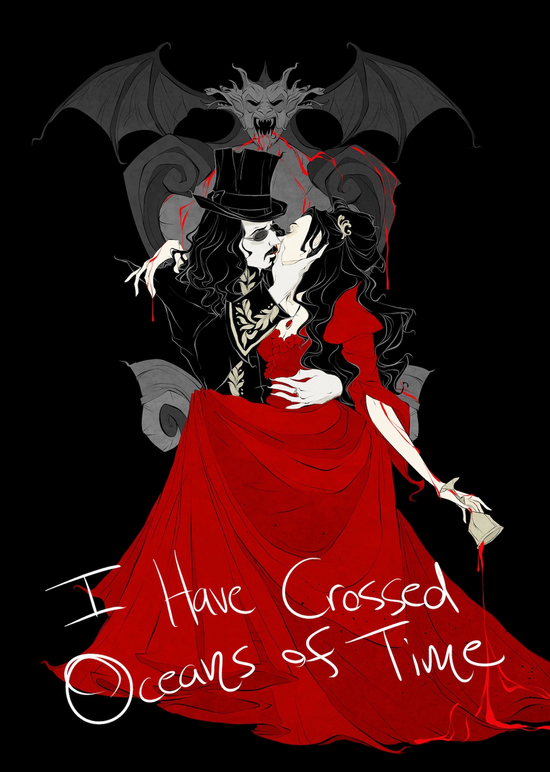 Dark Humor Dracula Love Friendship Greeting Card Mina Vampire Spooky Goth Gothic Funny Hilarious Halloween Etsy Canada