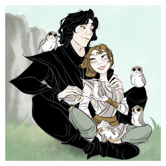 Limited Edition / RP-BS / Fan Art / Print / Romantic / Geeky / Nerdy /  Sweet / Cute / Funny 