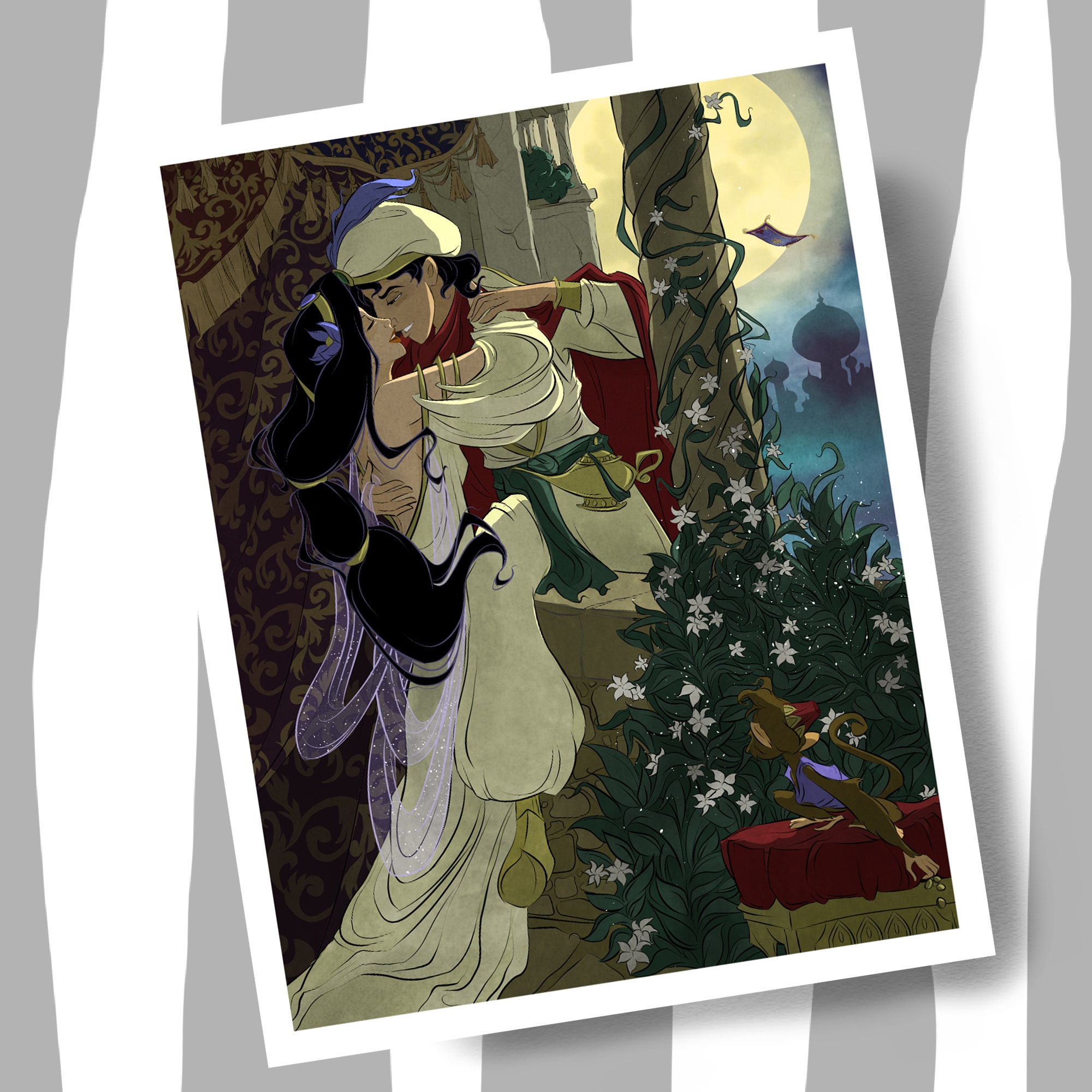 アラジン / ジャスミン / ディズニー / ファンアート / 美術史