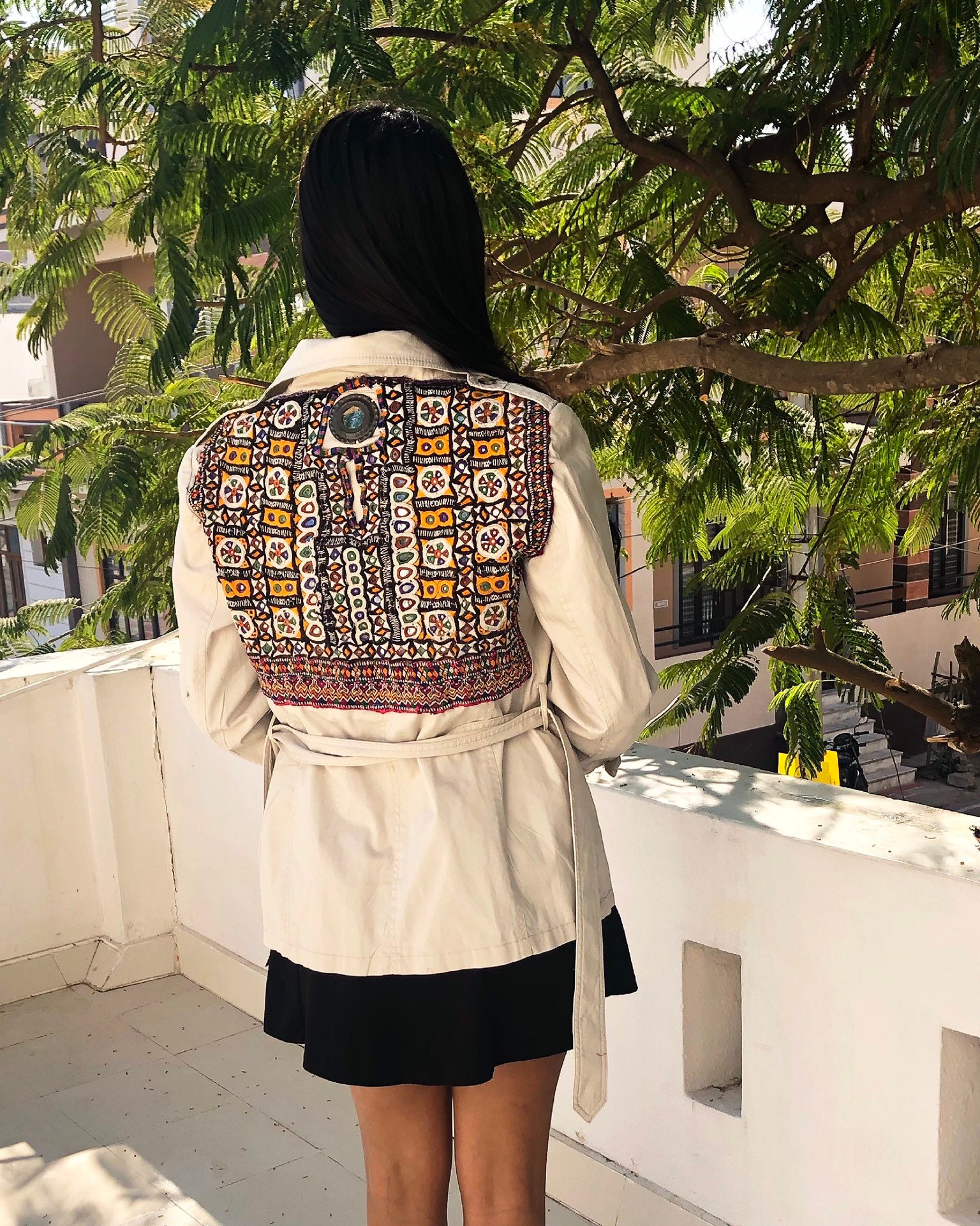 Patchwork Boho Jacket / Customised Patchwork Jacket / Hand | Etsy