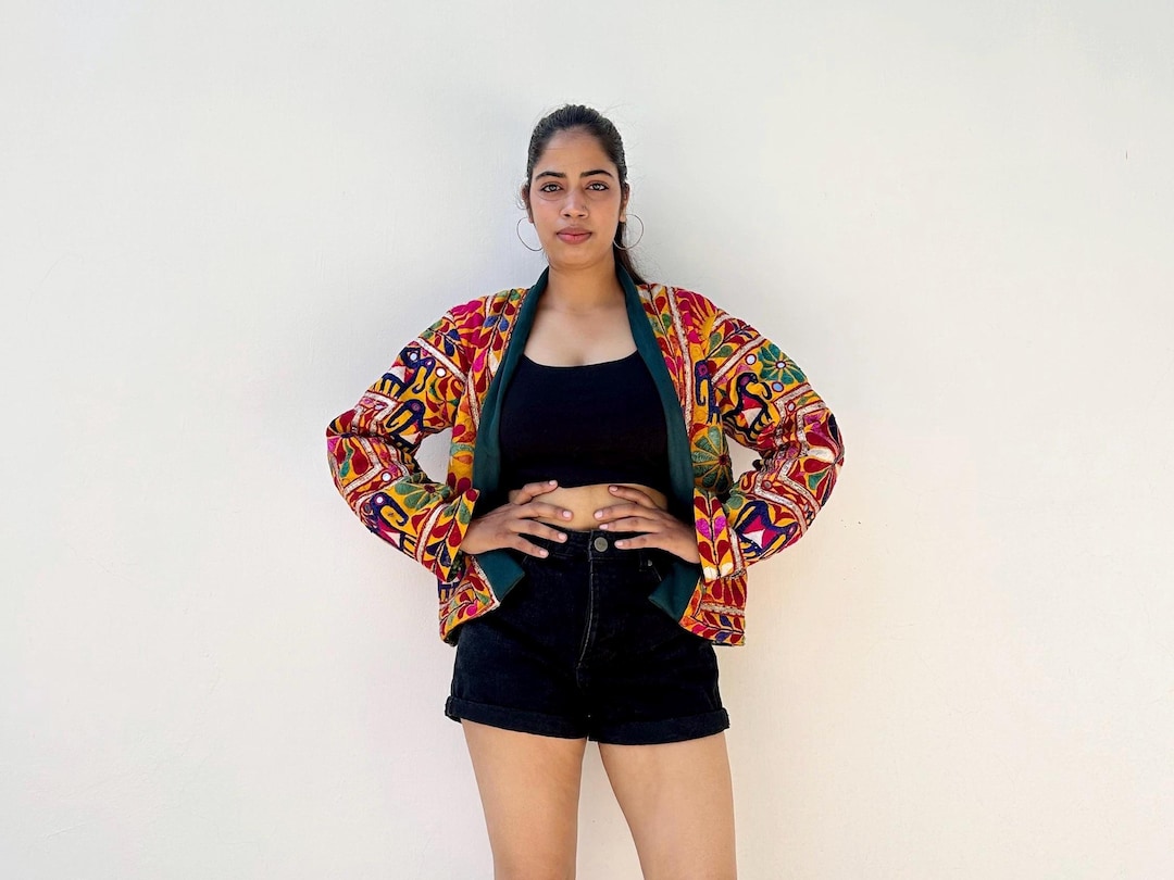 Festival vintage boho chaqueta de mujer, chaqueta Boho para mujer ...