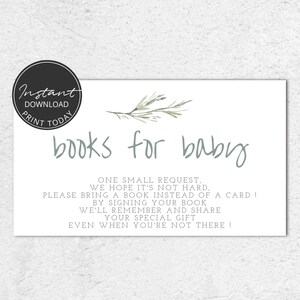 Jeu Baby Shower à imprimer Un livre pour bébé Téléchargement immédiat