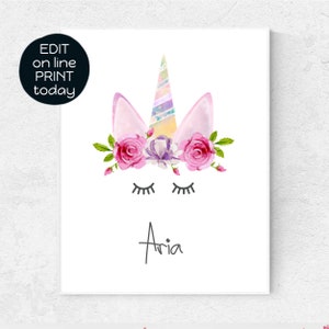 Affiche Decoration Chambre Fille A Imprimer Cadeau De Etsy Affiche Decoration Chambre Fille A Imprimer Cadeau De Etsy