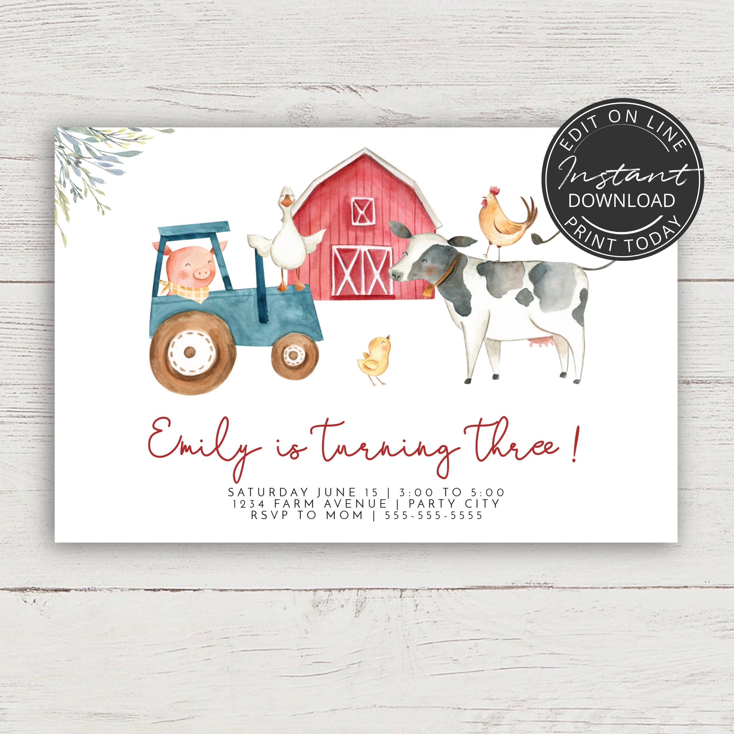 Lot De 20 Invitations D'anniversaire à Remplir Avec