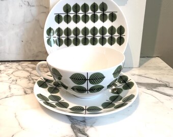 Vintage Gustavsberg Bersa - Cake Plate by Stig Lindberg - Etsy