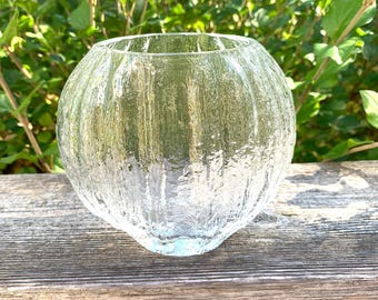 IITTALA Minora Vase, Timo Sarpaneva, Finland, 1960's, Signed