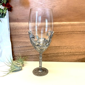 Myths and Legends by Veronese SPHYNX Pewter Wine Goblet, Pewter Chalice, 1980&#39;s