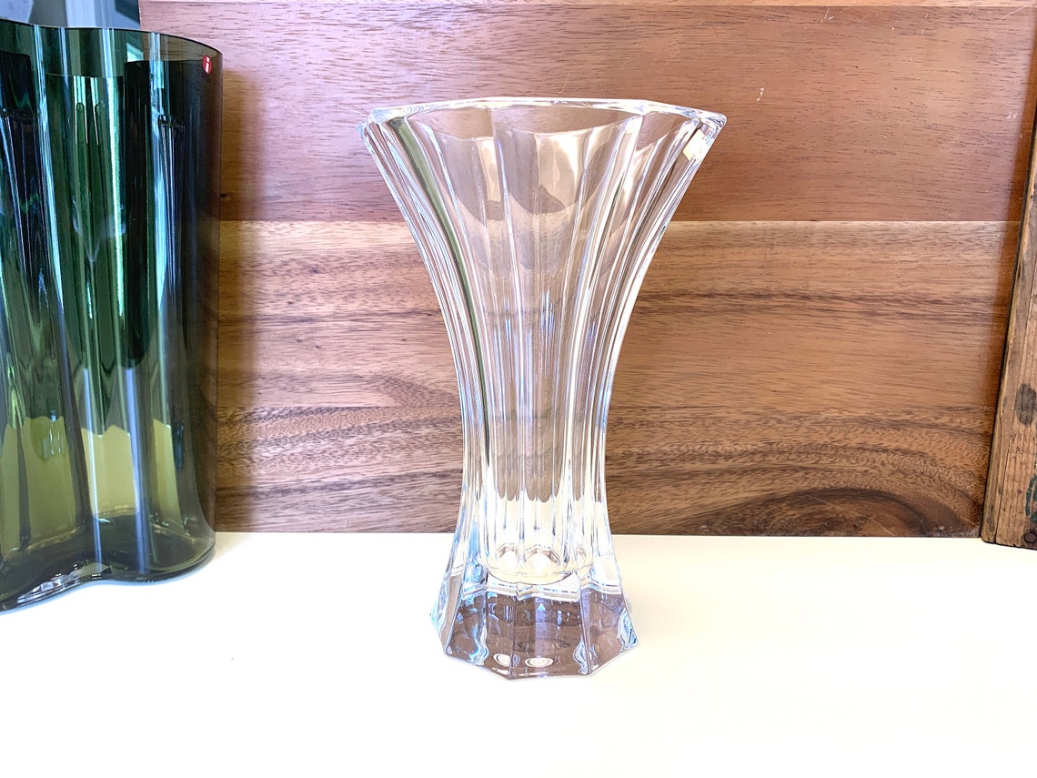 Nachtmann Crystal 8.5 SAPHIR Crystal VASE RIEDEL Etsy