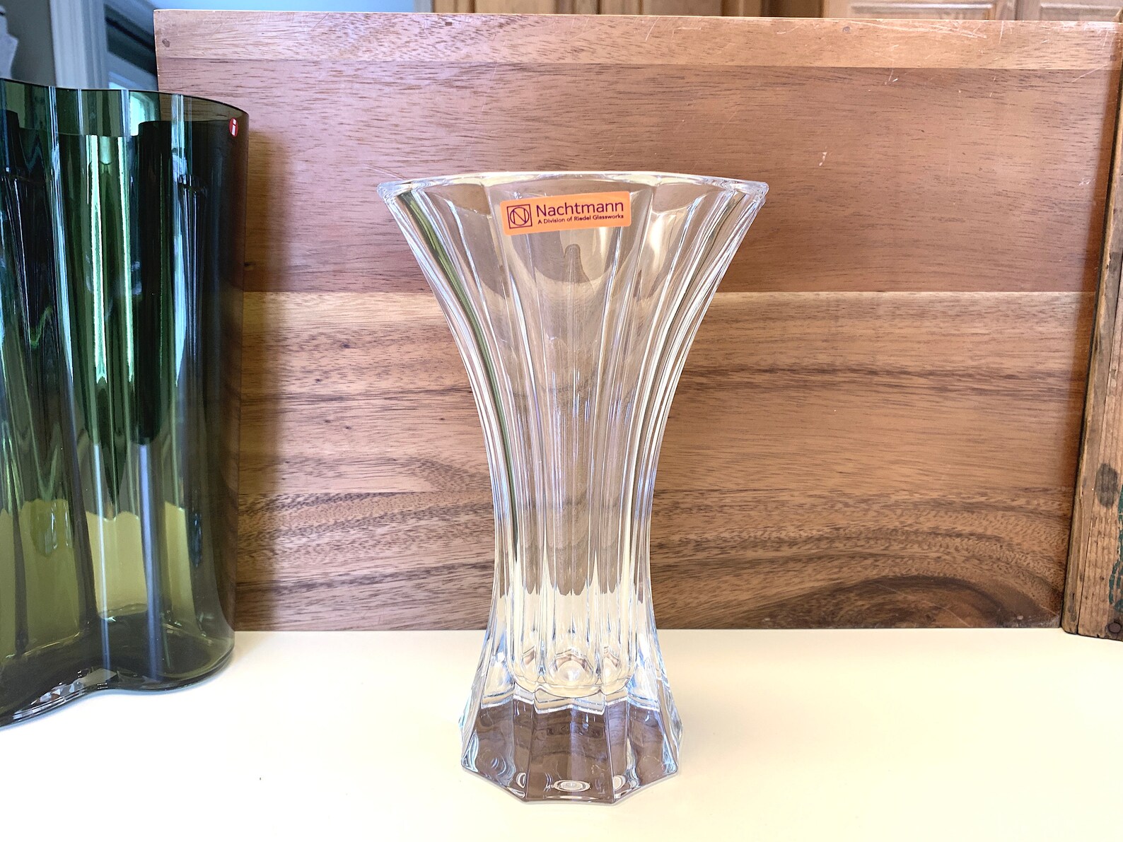 Nachtmann Crystal 8.5 SAPHIR Crystal VASE RIEDEL Etsy