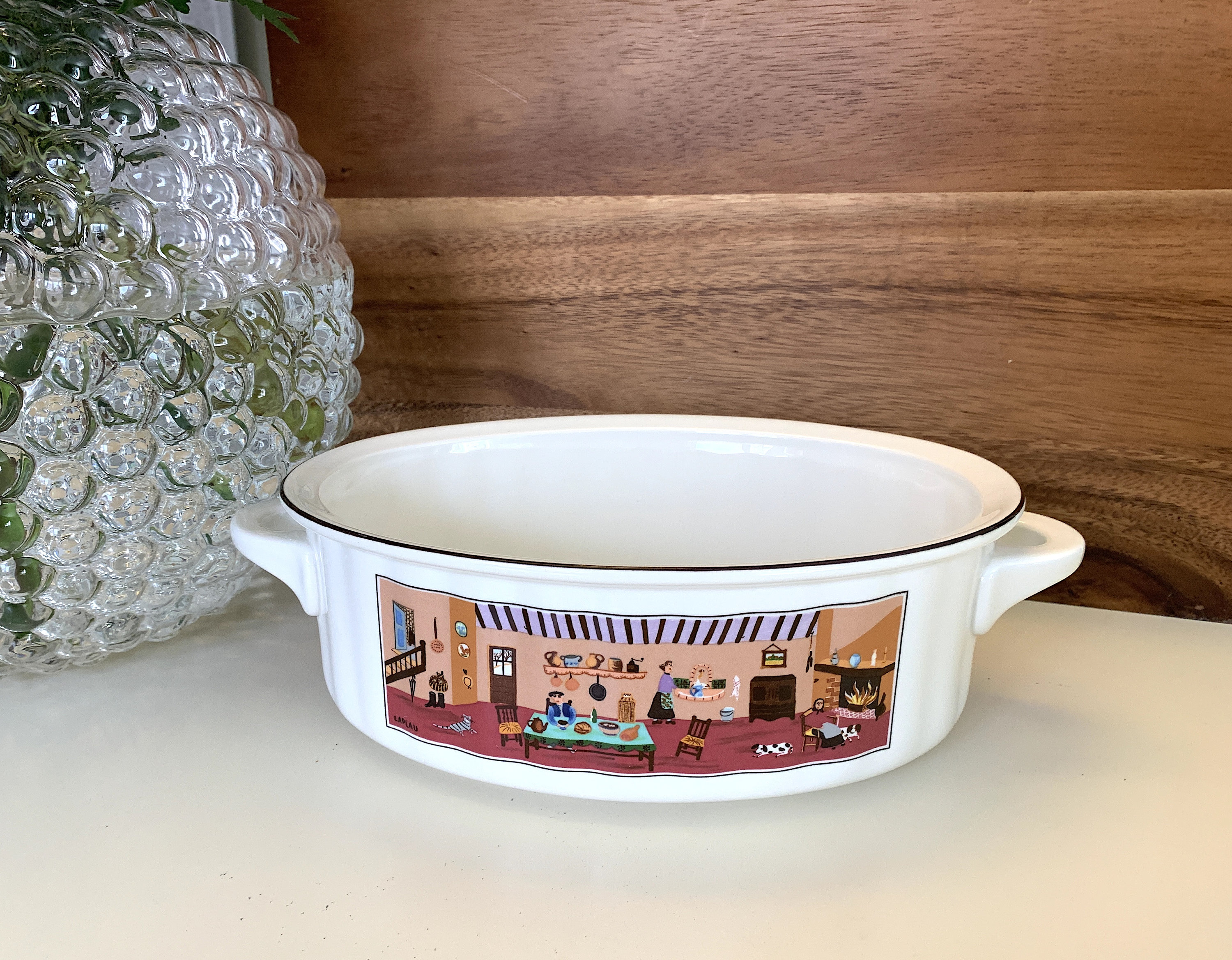 Cookware Casserole Dishes Villeroy & Boch brown round oven dish Kitchen