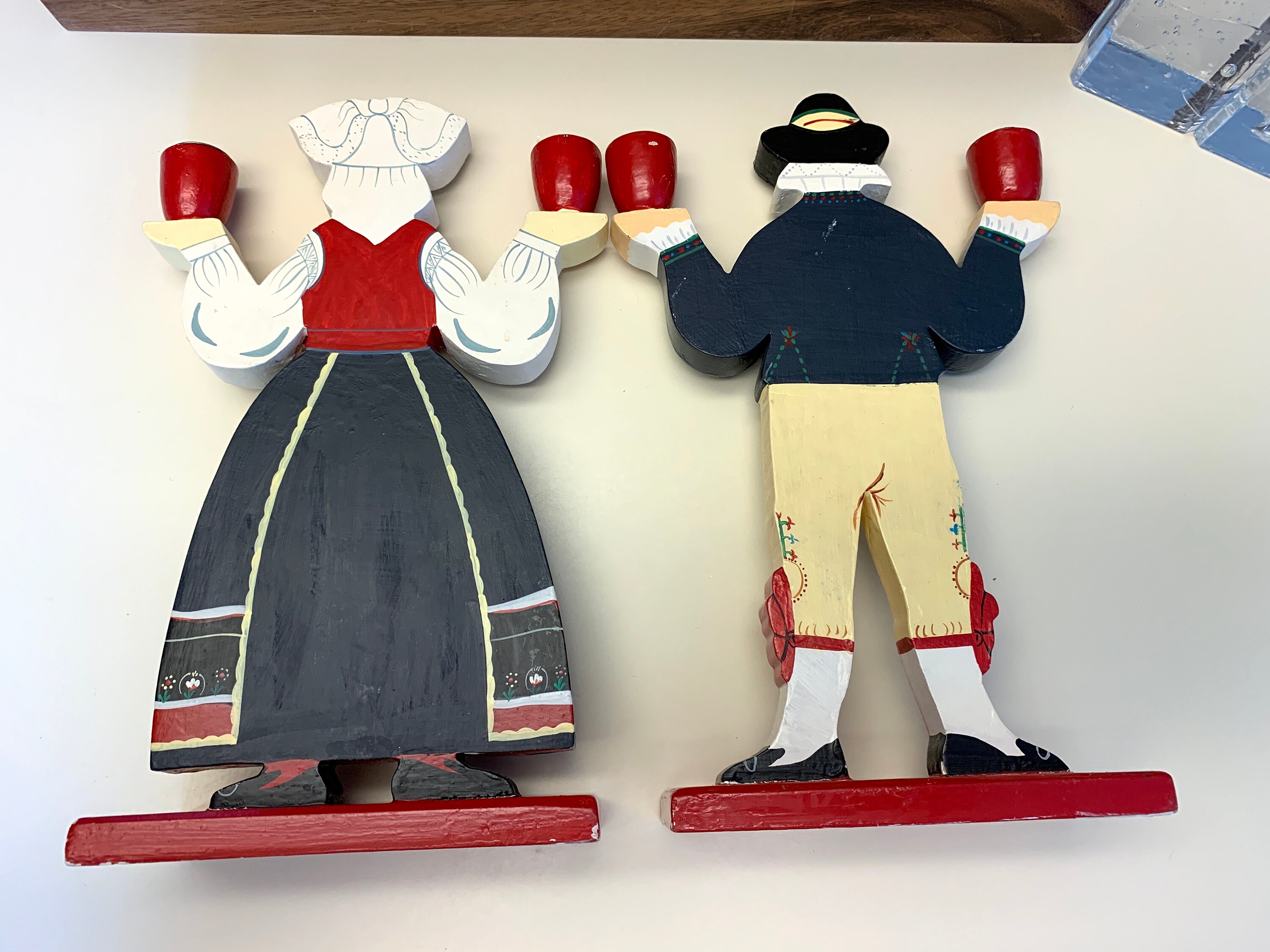 IKEA Wooden Candle Holders 1980s Design Lizzie Velander Etsy