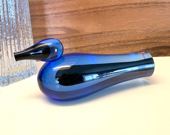 ヌータヤルヴィ　バード　アートガラス　置物　フィンランド　北欧ヴィンテージ　2個 NUUTAJARVI/ヌータヤルヴィ Birds by Toikka 