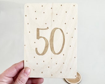 Geschenkkarte Holz | Geldgeschenk | Holz Karte | Happy Birthday | Holzkarte | Wunscherfüller | frilly designs