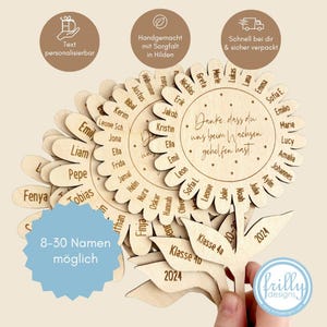 Thank you for helping me grow | Thank you flowerpot farewell gift | Gift for a teacher or childminder | frilly designs