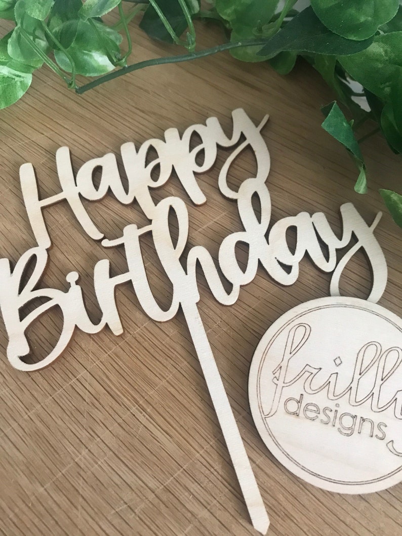 Einhorn Cake Topper Personalisiert wunschname Einhorn Geburtstag Sterne Zahl Holz Kuchenstecker Geburtstag Kind | frilly designs afbeelding 9