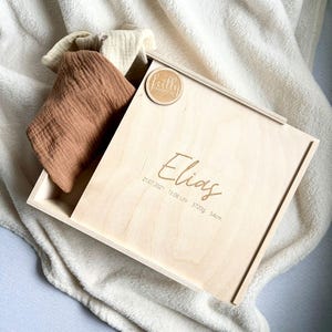 Erinnerungsbox personalisiert | Erinnerungskiste | Holzbox | | Holzkiste | Geschenkidee | Geburt | Taufe | Sternenkind | frillydesigns