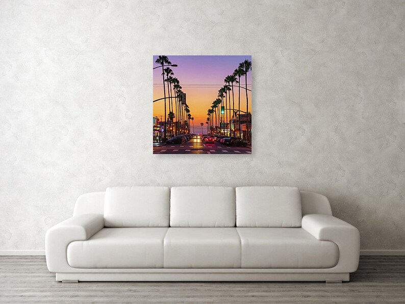 Newport Avenue Ocean Large Metal Print Wall Art Hanging Etsy
