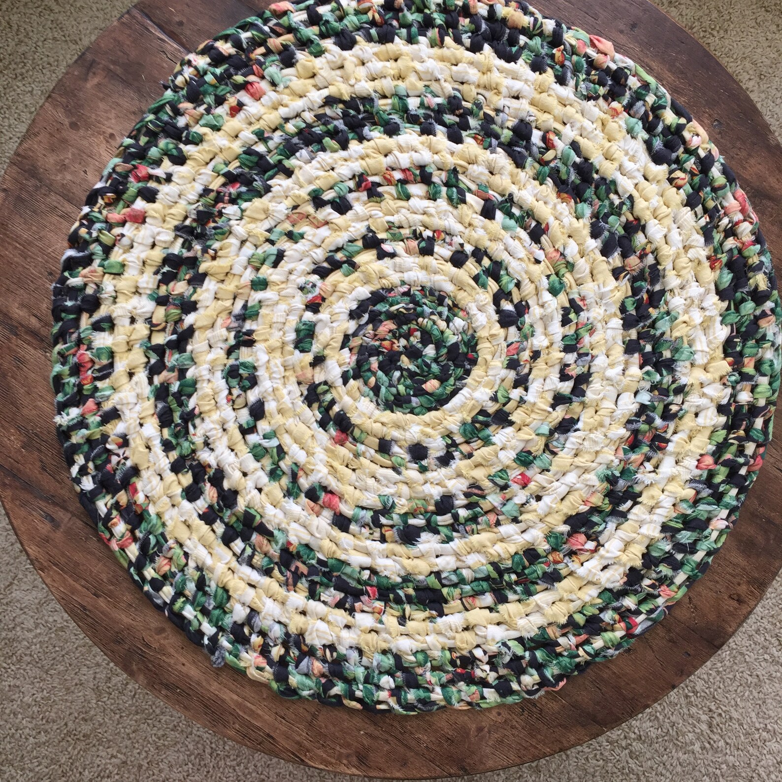 Rag rugs amish toothbrush rugs hand knotted rugs for Etsy