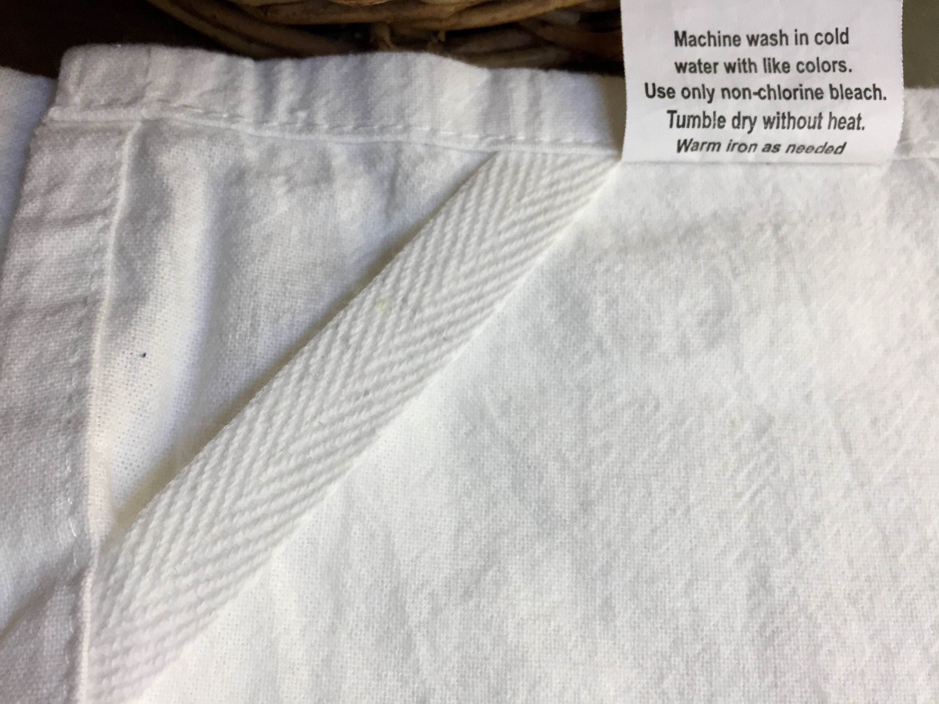 Hand Embroidered, Flour Sack Dish Tea, Stitched Towel, Polishing Cloth ...