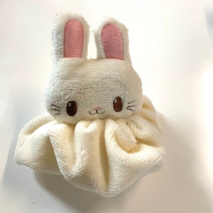 Shower flower Adult or child size cute Rabbit Micro bamboo sponge