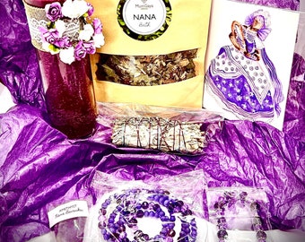 Nana Buruku Ritual Box/Caixa de Ritual de Nanã Buruquê//Kit Orisha/Spell/African Powers/Santeria/Umbanda/Ifa/Yoruba