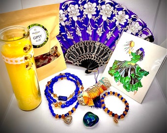 Gypsy Ritual Box/Caixa de Ritual de Ciganos/Kit Orisha/Spell/African Powers/Santeria/Umbanda/Ifa/Yoruba