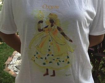 Oxum/Oshun T-shirt//Dry fit//Active Fit/Moisture wicking//antimicrobial//Oxum/MumGaya T-shirt