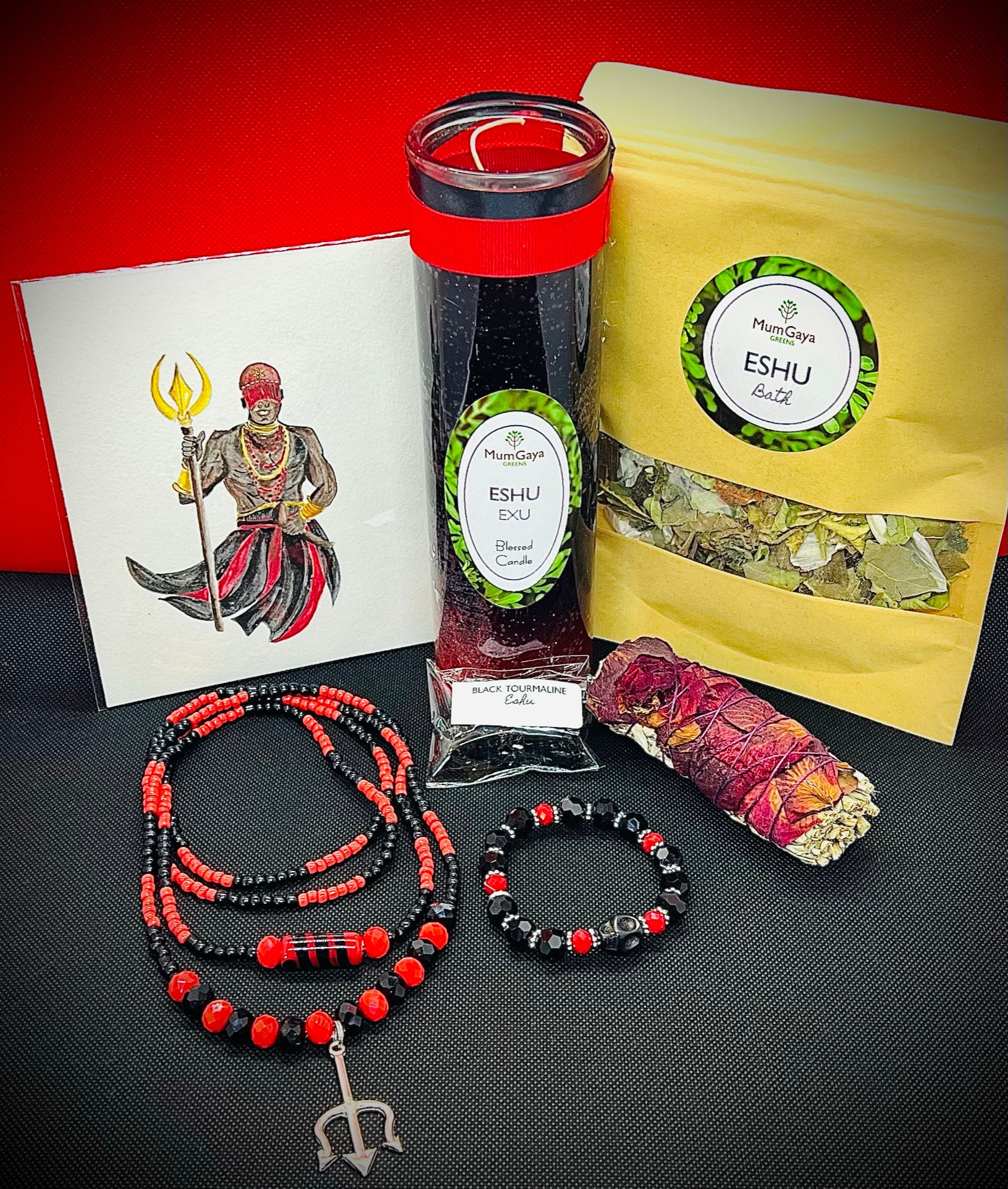 Etsy Ritual Eshu Ritual Box/caixa De Ritual De Exu/elegua/kit Orisha/spell/african ...