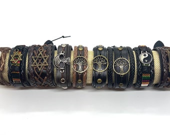 Leather bracelet//Leather bracelets