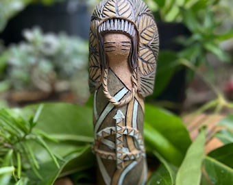 Cabocla Jurema//Orixá/Orisha Figurine//Yoruba/IFA/Santeria/Candomblé/Umbanda